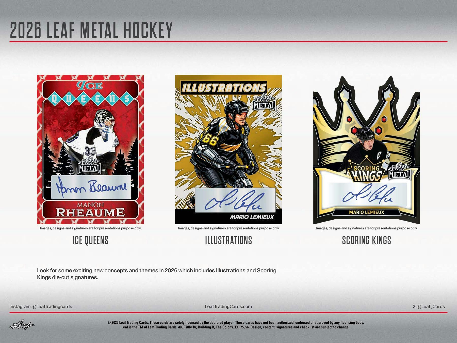 2026 Leaf Metal Hockey Hobby Box | Columbia Sports Cards - Columbia Sports Cards