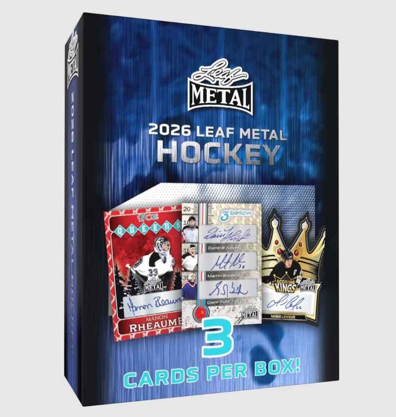 2026 Leaf Metal Hockey Hobby Box | Columbia Sports Cards - Columbia Sports Cards