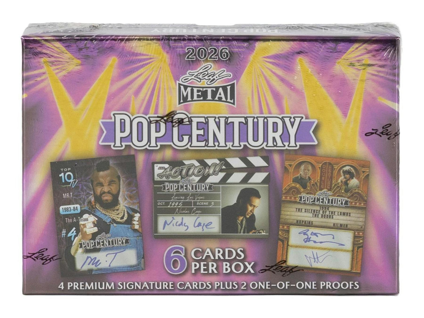 2026 Leaf Metal Pop Century Hobby Box | Columbia Sports Cards - Columbia Hobby - Sports Card Boxes - Toploaders - Card Savers