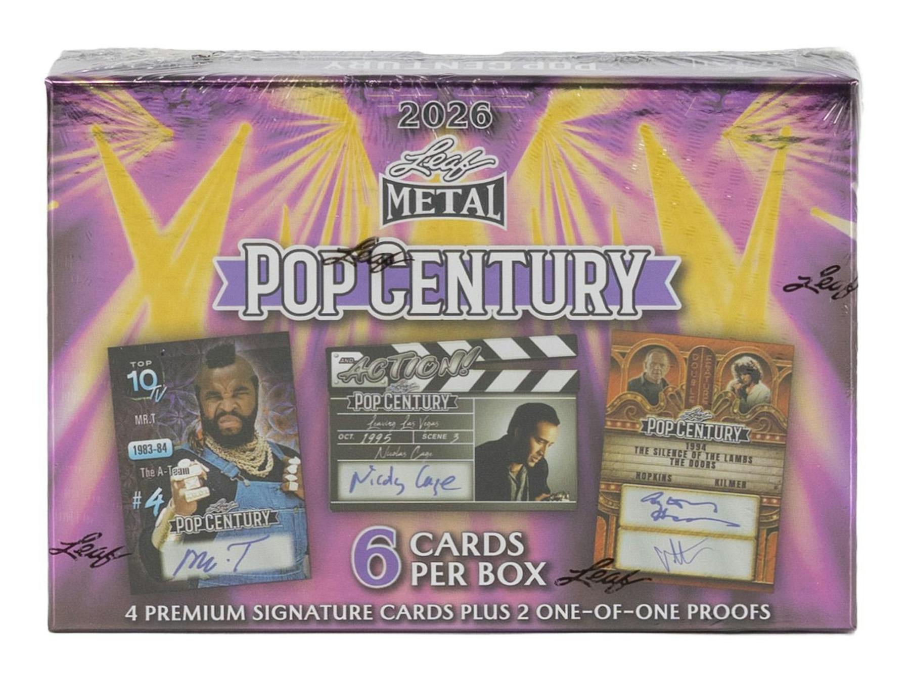 2026 Leaf Metal Pop Century Hobby Box | Columbia Sports Cards - Columbia Hobby - Sports Card Boxes - Toploaders - Card Savers