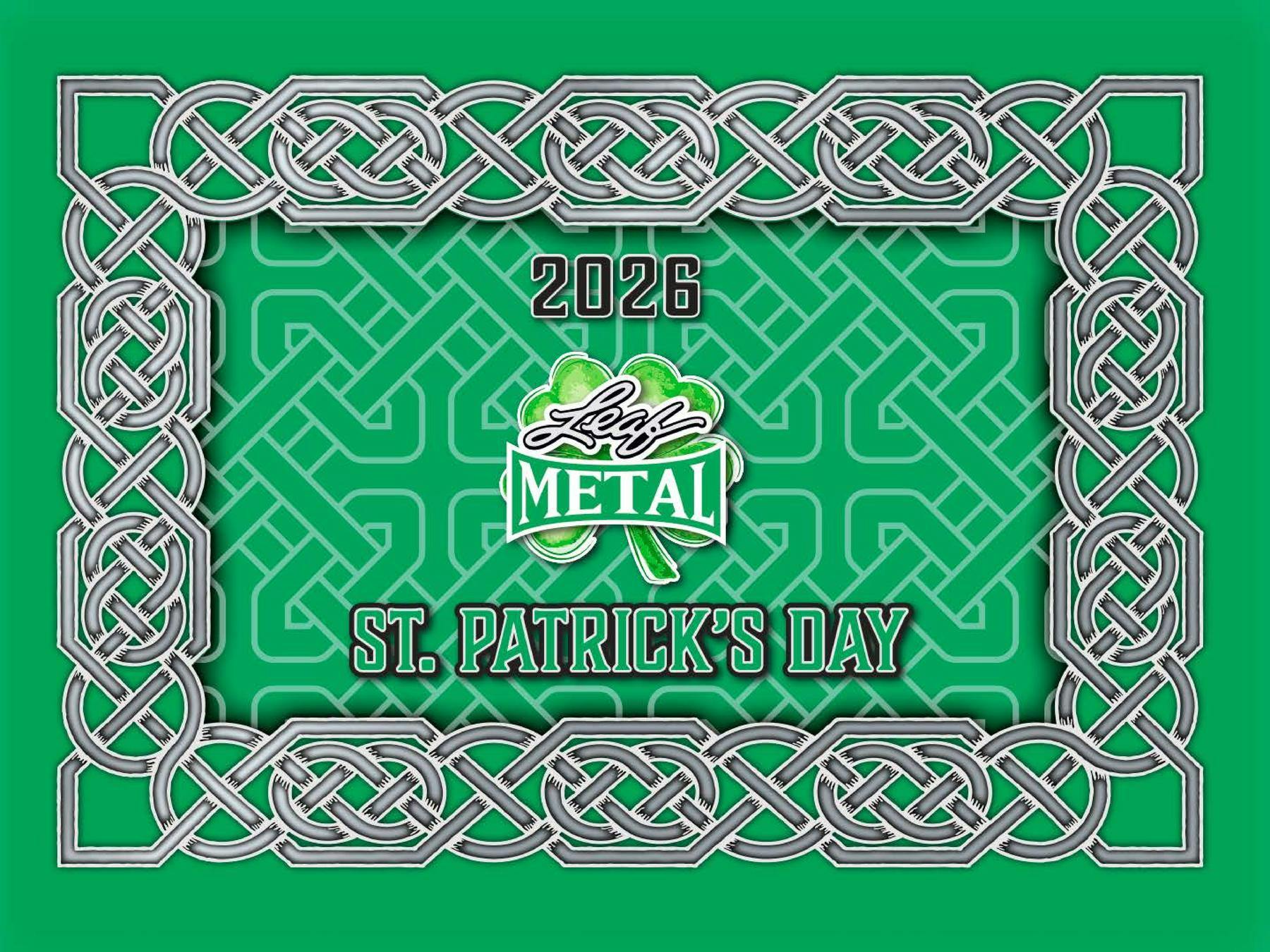 2026 Leaf Metal St. Patrick's Day Hobby Box | Columbia Sports Cards - Columbia Hobby - Sports Card Boxes - Toploaders - Card Savers