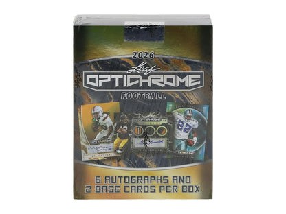 2026 Leaf Optichrome Football Hobby Box | Columbia Sports Cards - Columbia Sports Cards
