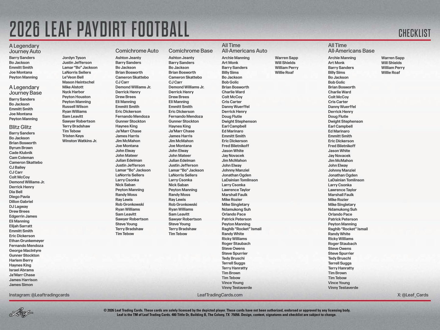 2026 Leaf Paydirt Football Hobby Box | Columbia Sports Cards - Columbia Hobby - Sports Card Boxes - Toploaders - Card Savers