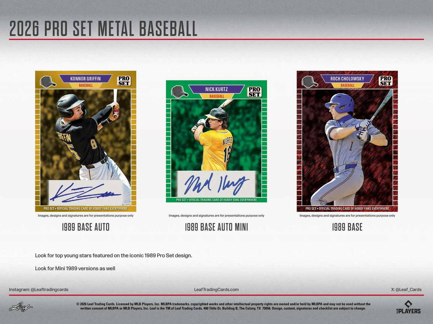 2026 Leaf Pro Set Metal Baseball Hobby Jumbo Box | Columbia Sports Cards - Columbia Hobby - Sports Card Boxes - Toploaders - Card Savers