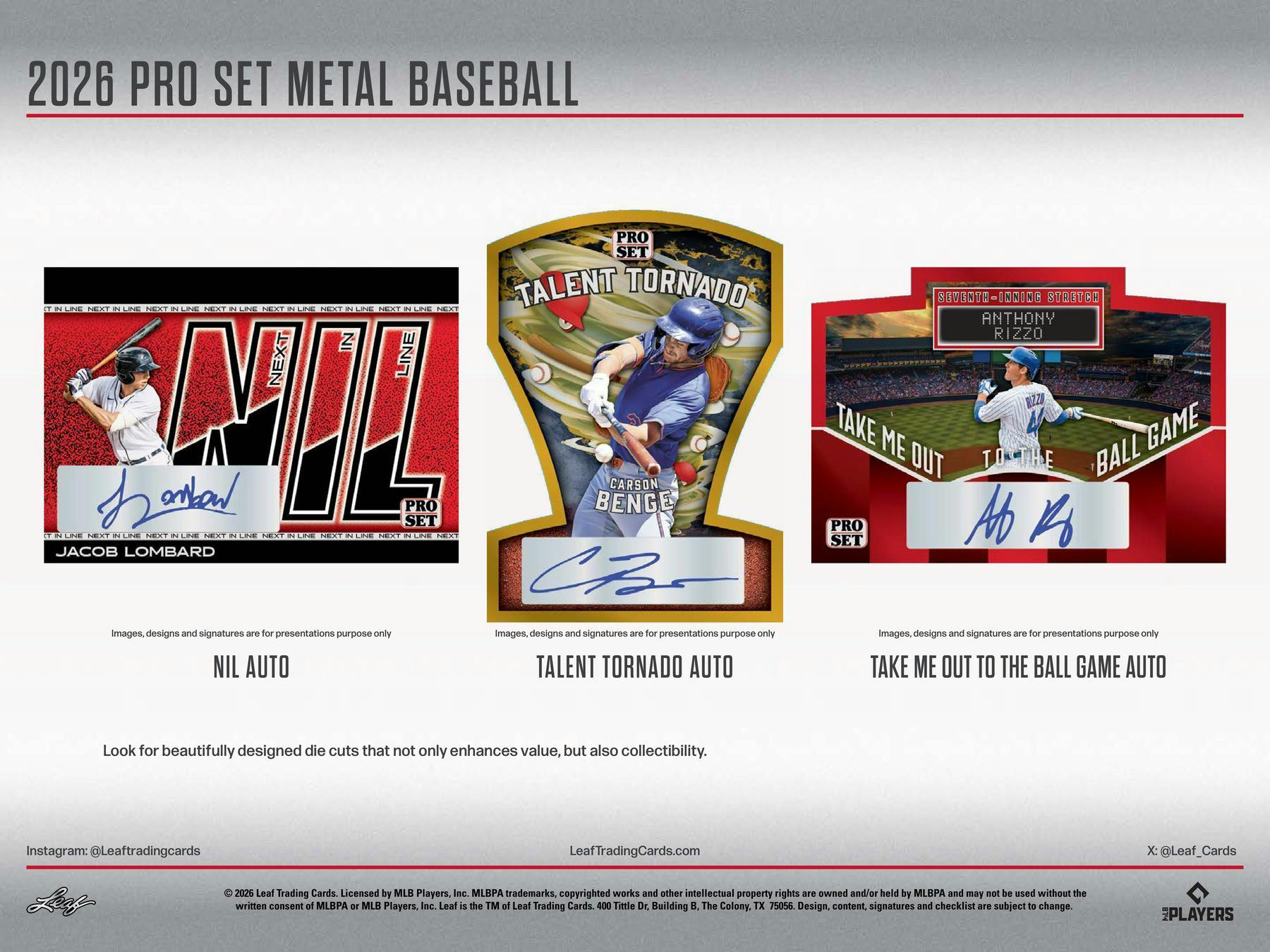 2026 Leaf Pro Set Metal Baseball Hobby Jumbo Box | Columbia Sports Cards - Columbia Hobby - Sports Card Boxes - Toploaders - Card Savers