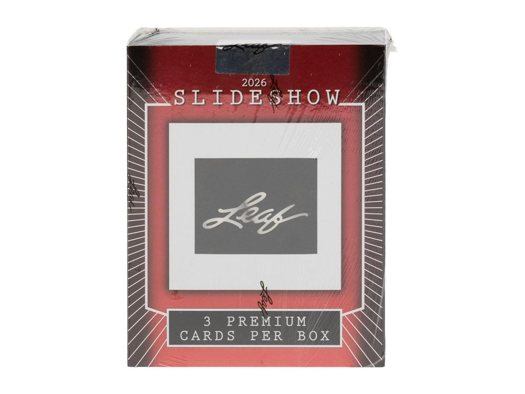 2026 Leaf Slideshow Hobby Box | Columbia Sports Cards - Columbia Hobby - Sports Card Boxes - Toploaders - Card Savers