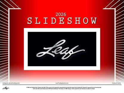 2026 Leaf Slideshow Hobby Box | Columbia Sports Cards - Columbia Hobby - Sports Card Boxes - Toploaders - Card Savers