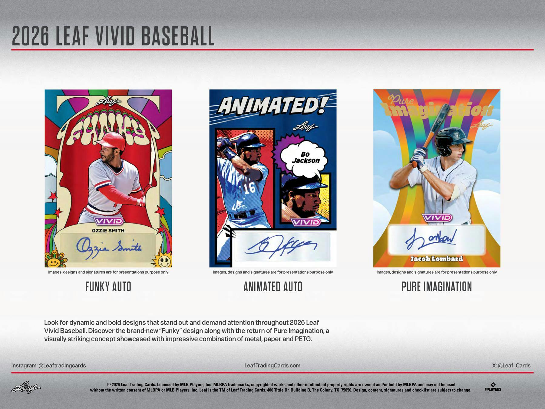 2026 Leaf Vivid Baseball Hobby Box | Columbia Sports Cards - Columbia Sports Cards