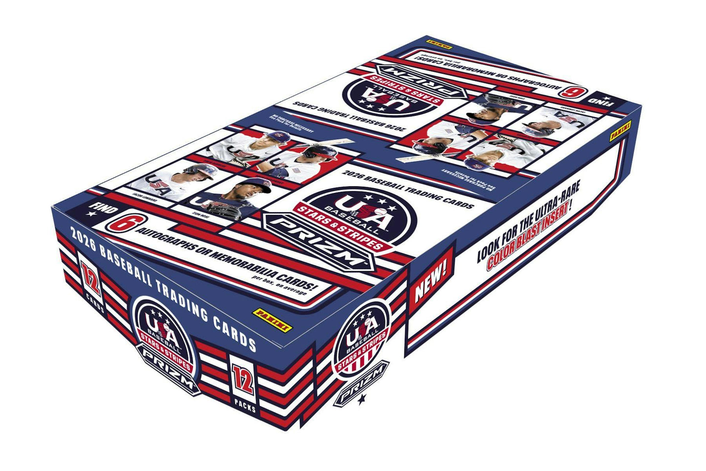 2026 Panini USA Stars & Stripes Prizm Baseball Hobby Box | Columbia Sports Cards - Columbia Hobby - Sports Card Boxes - Toploaders - Card Savers