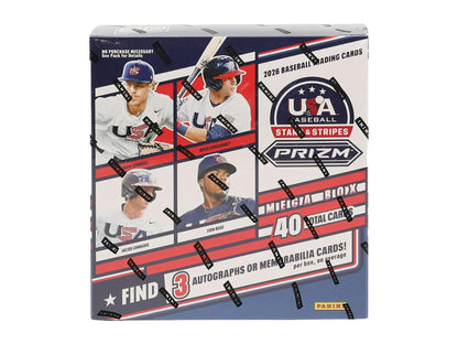 2026 Panini USA Stars & Stripes Prizm Baseball Mega Box | Columbia Sports Cards - Columbia Sports Cards