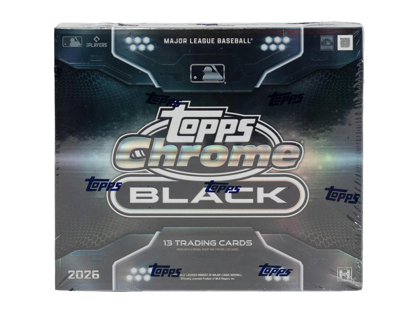 2026 Topps Chrome Black Baseball Hobby Box | Columbia Sports Cards - Columbia Hobby - Sports Card Boxes - Toploaders - Card Savers