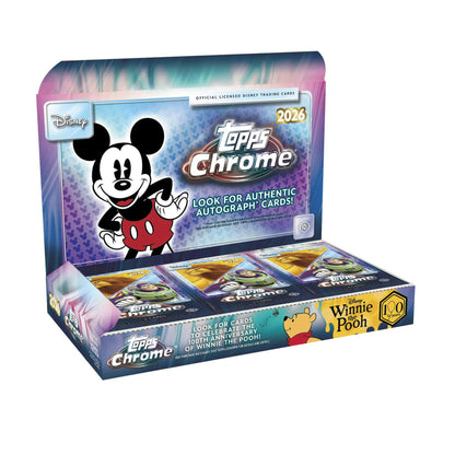 2026 Topps Chrome Disney Hobby Box | Columbia Sports Cards - Columbia Sports Cards