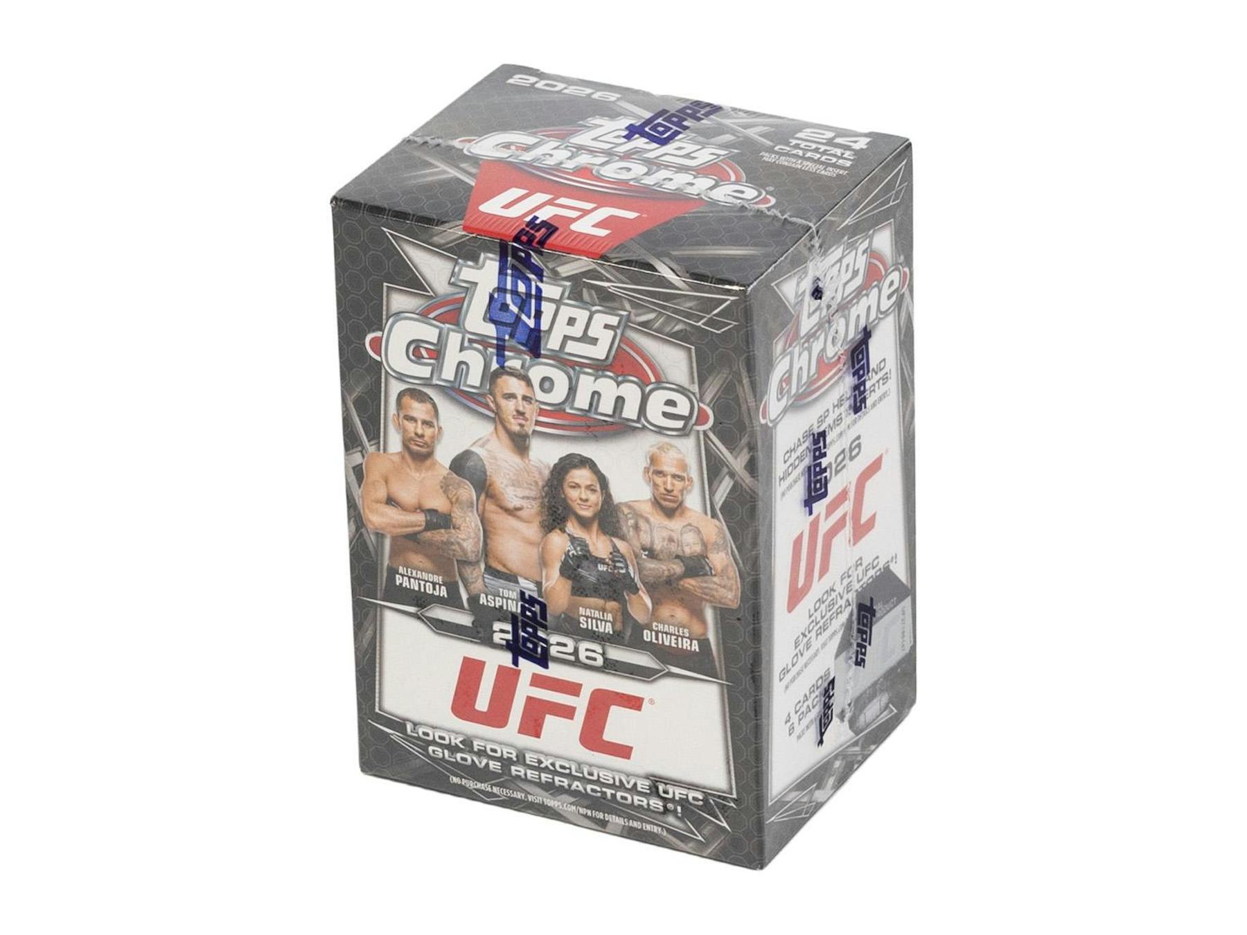 2026 Topps Chrome UFC Blaster Box | Columbia Sports Cards - Columbia Hobby - Sports Card Boxes - Toploaders - Card Savers