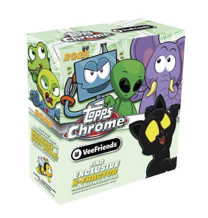 2026 Topps Chrome VeeFriends Mega Box | Columbia Sports Cards - Columbia Sports Cards