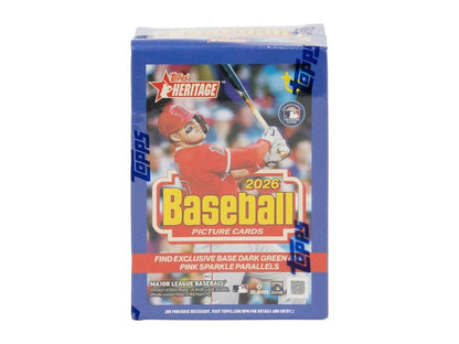 2026 Topps Heritage Baseball Blaster Box | Columbia Sports Cards - Columbia Hobby - Sports Card Boxes - Toploaders - Card Savers