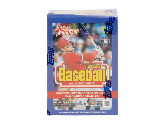 2026 Topps Heritage Baseball Blaster Box | Columbia Sports Cards - Columbia Hobby - Sports Card Boxes - Toploaders - Card Savers
