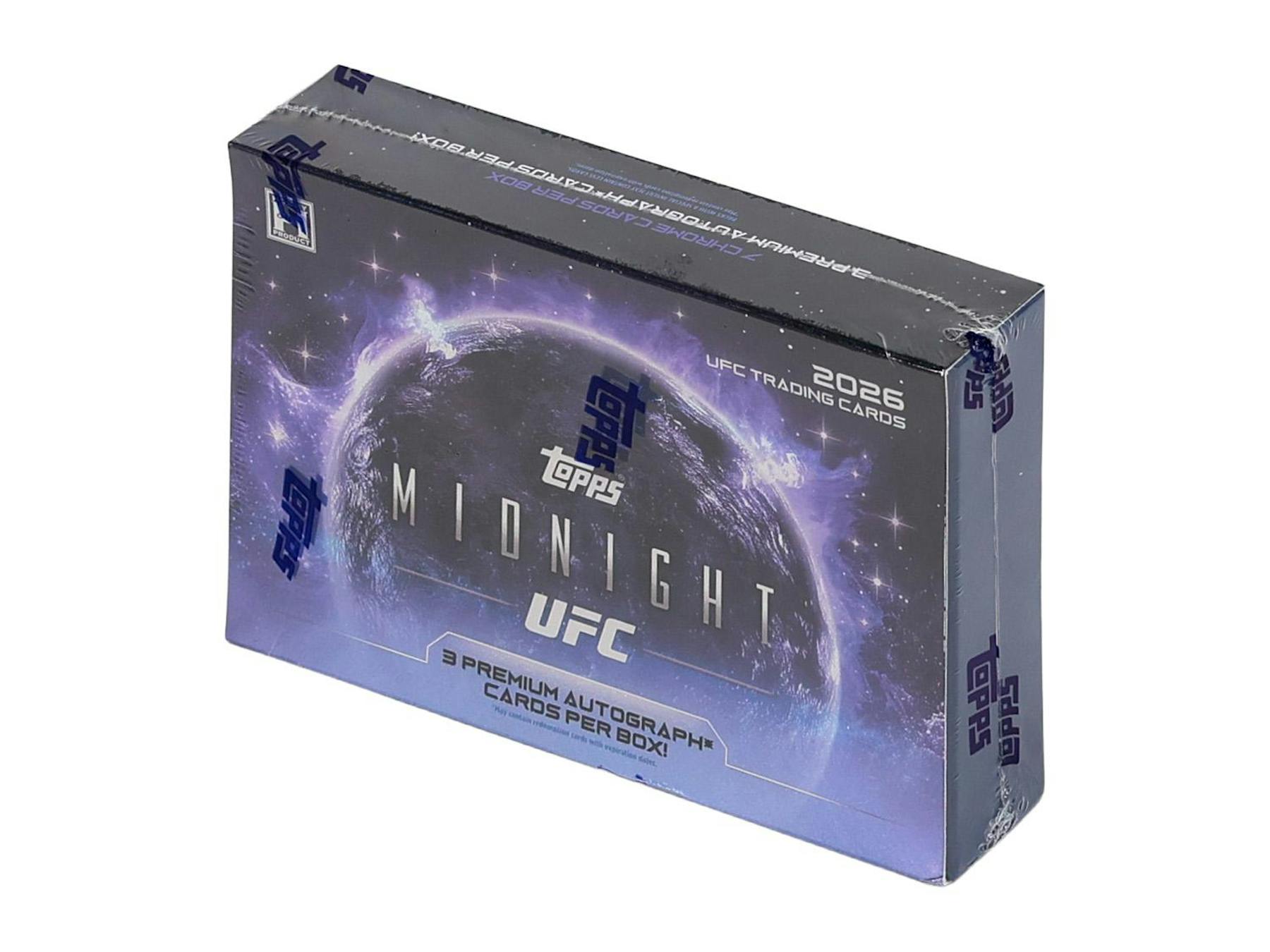 2026 Topps Midnight UFC Hobby Box | Columbia Sports Cards - Columbia Hobby - Sports Card Boxes - Toploaders - Card Savers