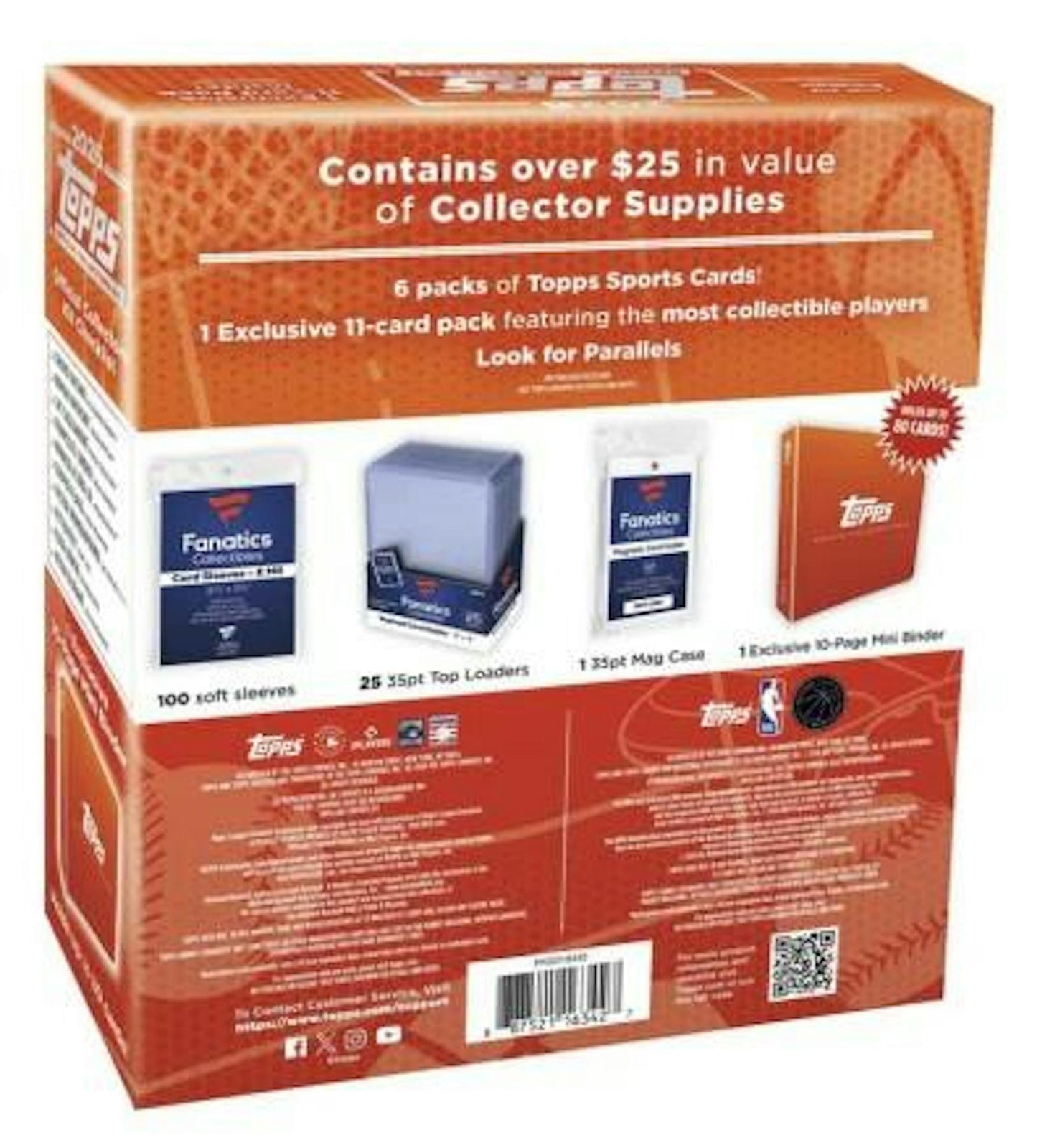 2026 Topps MLB x NBA Official Collector Kit Box | Columbia Sports Cards - Columbia Hobby - Sports Card Boxes - Toploaders - Card Savers