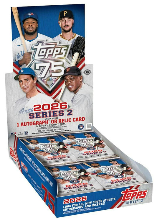 2026 Topps Series 2 Baseball Hobby Box | Columbia Sports Cards - Columbia Sports Cards