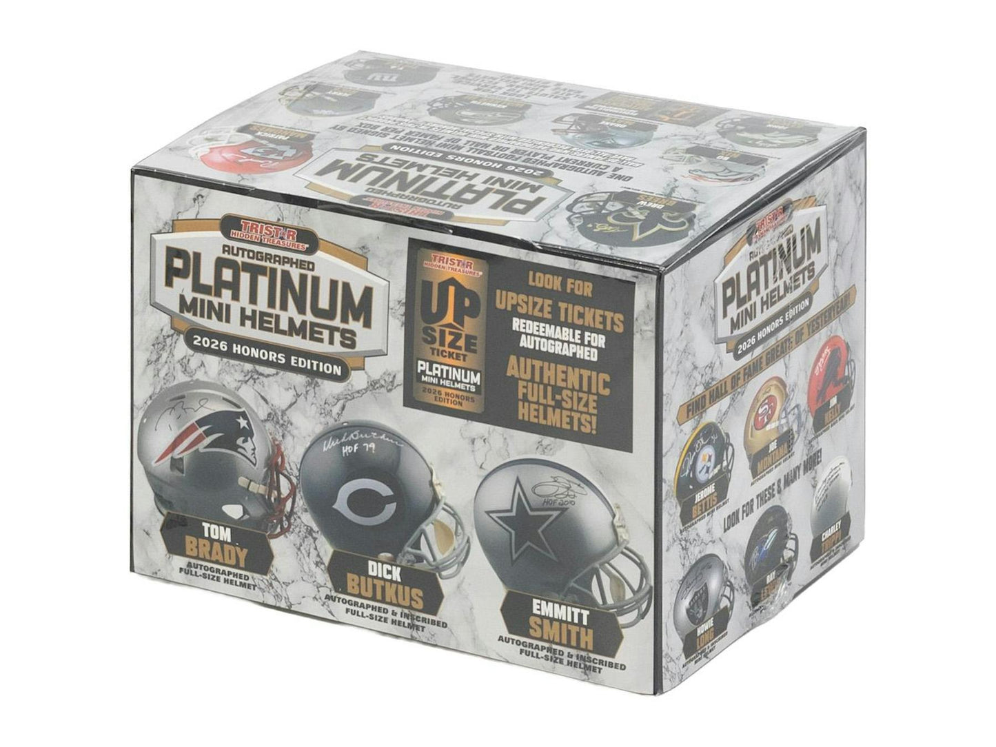 2026 TriStar Autographed Platinum Football Mini Helmet Honors Edition Hobby Box | Columbia Sports Cards - Columbia Hobby - Sports Card Boxes - Toploaders - Card Savers