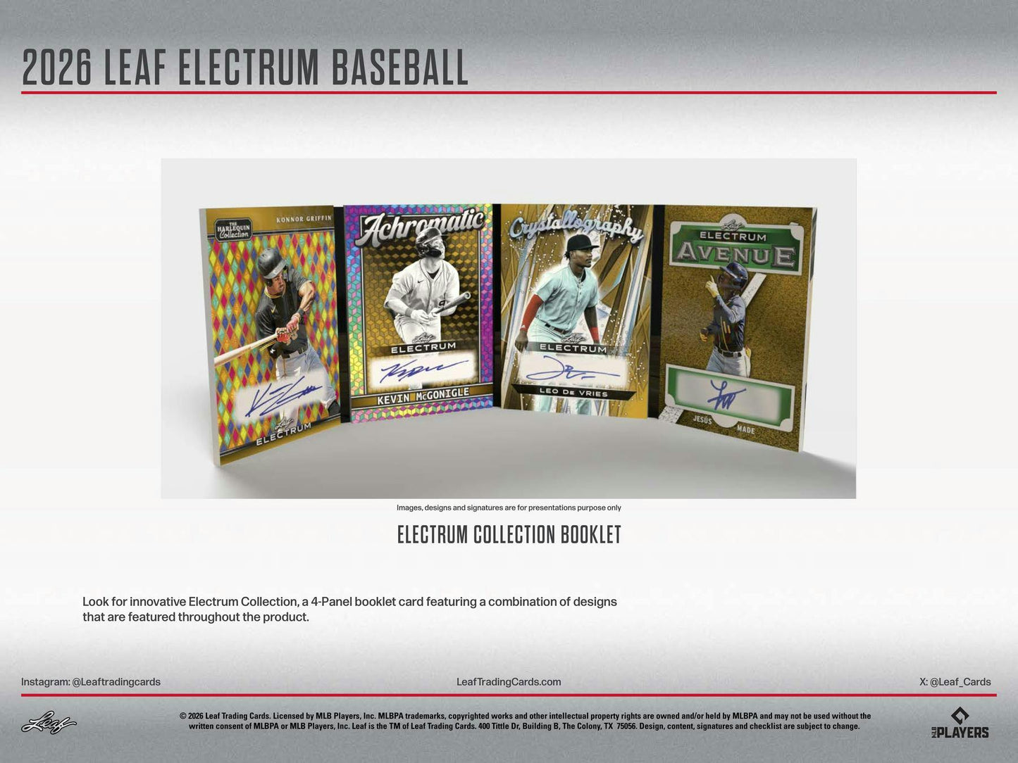 2026 Leaf Electrum Baseball Hobby Box | Columbia Sports Cards | Columbia Hobby - Sports Card Boxes - Toploaders - Card Savers.