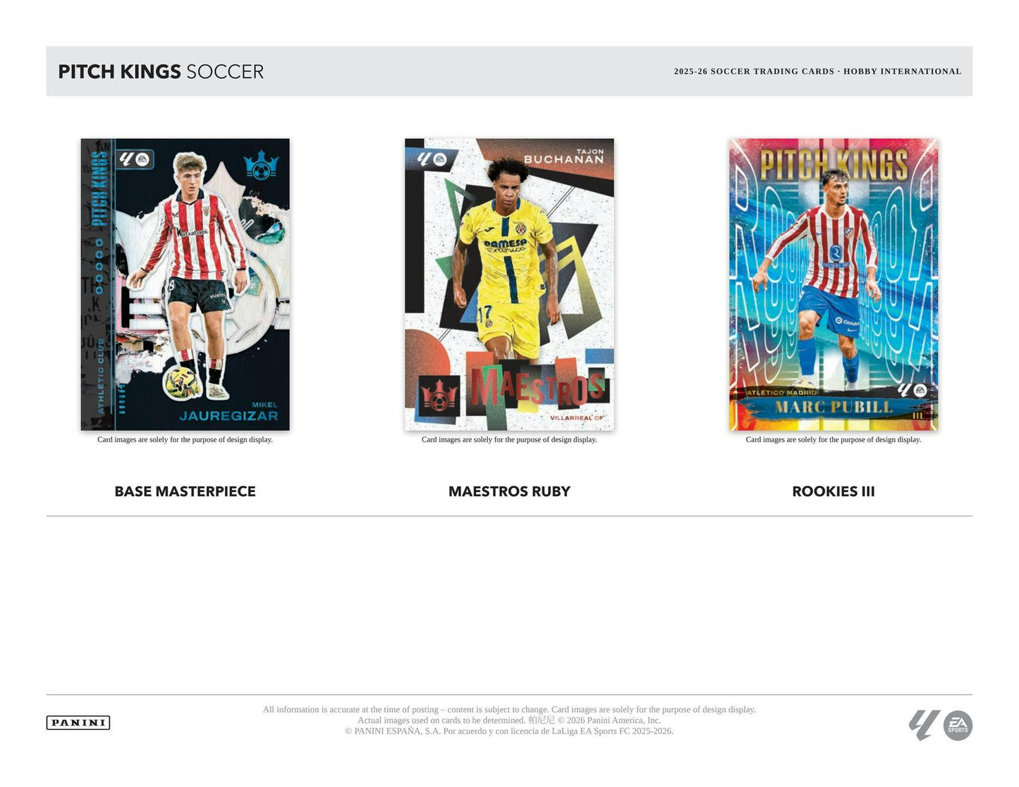 2025/26 Panini Pitch Kings Soccer Hobby International Box | Columbia Sports Cards | Columbia Hobby - Sports Card Boxes - Toploaders - Card Savers.