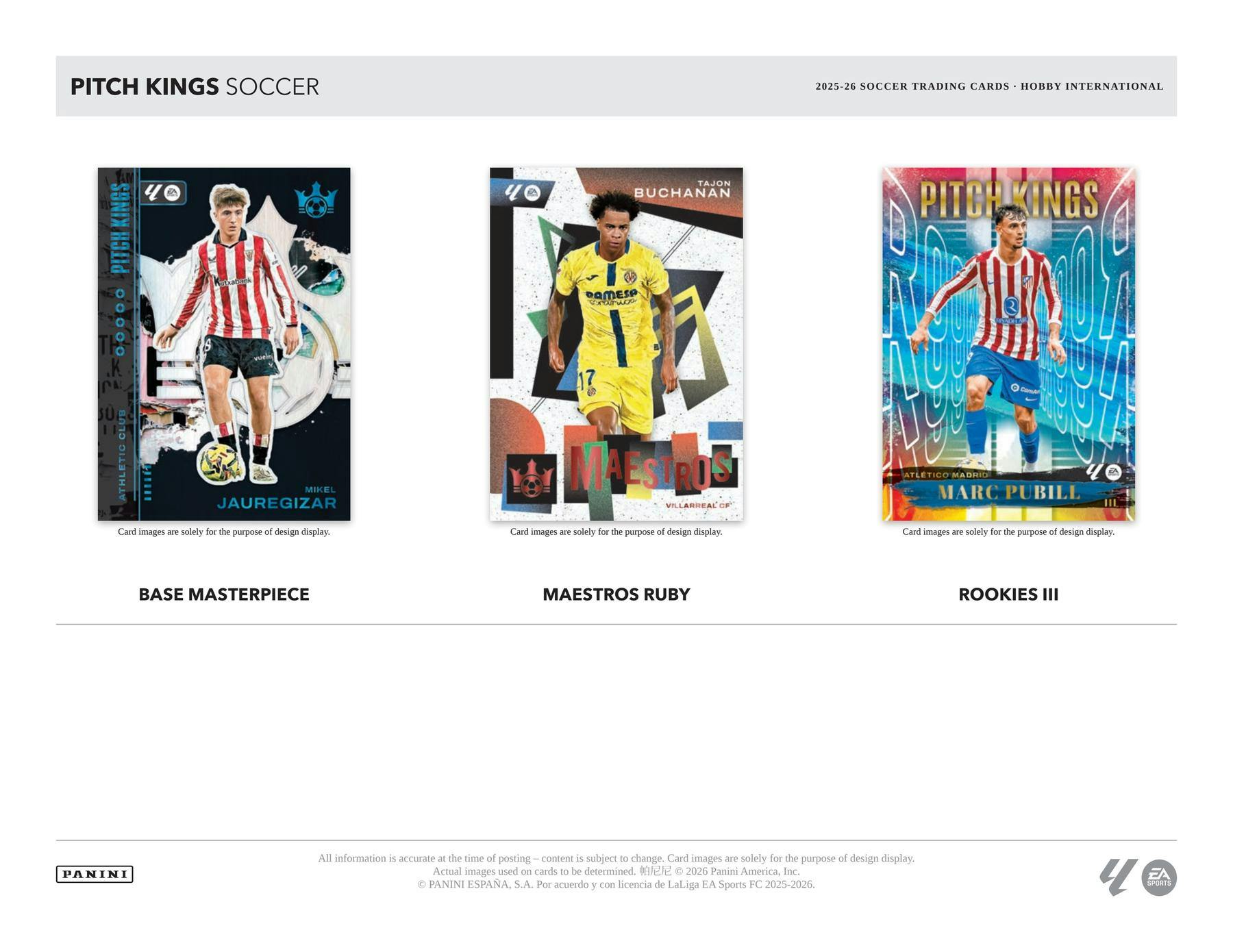 2025/26 Panini Pitch Kings Soccer Hobby International Box | Columbia Sports Cards | Columbia Hobby - Sports Card Boxes - Toploaders - Card Savers.