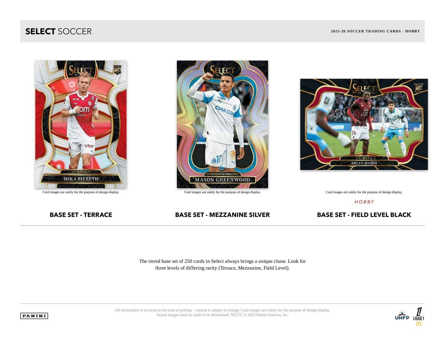 2025/26 Panini Select Ligue 1 Soccer H2 Box | Columbia Sports Cards | Columbia Hobby - Sports Card Boxes - Toploaders - Card Savers.
