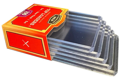 250ct Case Thick Card Toploaders Holders - 5mm - 190pt - Columbia Hobby - Sports Card Boxes - Toploaders - Card Savers