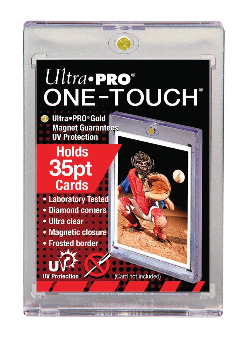 25ct - 35pt Ultra Pro UV One Touch Magnetic Card Holders - Columbia Hobby - Sports Card Boxes - Toploaders - Card Savers