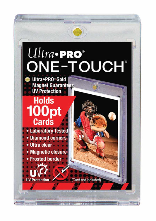 25ct Ultra Pro One Touch UV Magnetic Card Holder - 100pt - Columbia Hobby - Sports Card Boxes - Toploaders - Card Savers