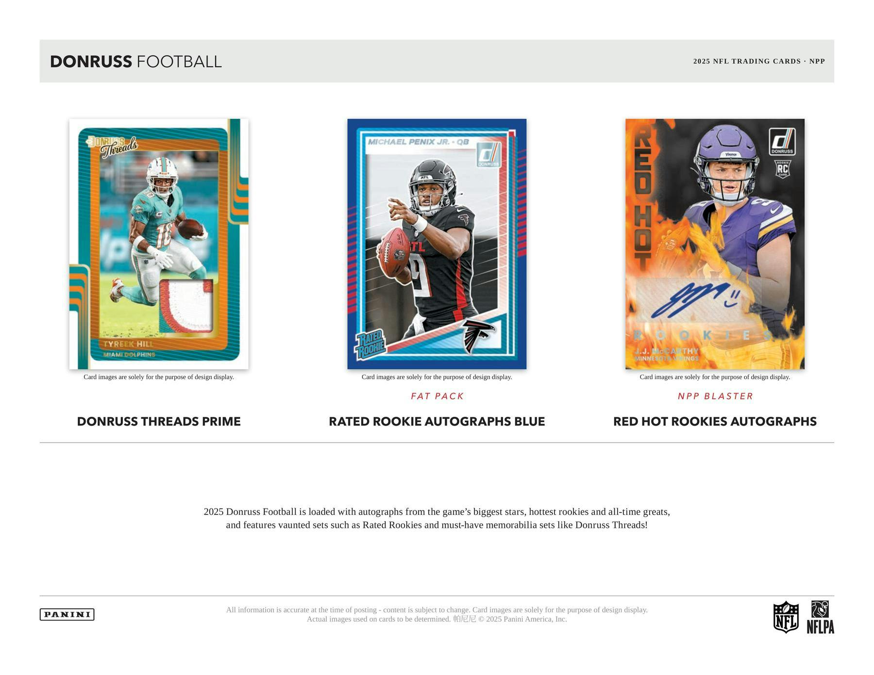 2025 Panini Donruss Football Jumbo Value Box | Columbia Sports Cards | Columbia Hobby - Sports Card Boxes - Toploaders - Card Savers.