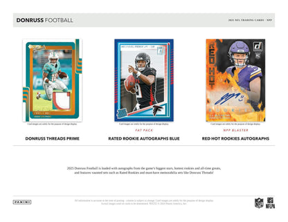 2025 Panini Donruss Football Jumbo Value Box | Columbia Sports Cards | Columbia Hobby - Sports Card Boxes - Toploaders - Card Savers.