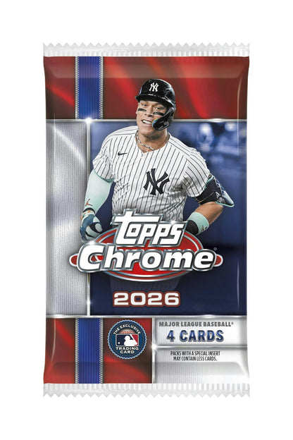 2026 Topps Chrome Baseball Blaster Box | Columbia Sports Cards | Columbia Hobby - Sports Card Boxes - Toploaders - Card Savers.