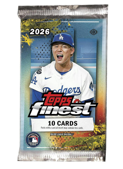 2026 Topps Finest Baseball Hobby Box | Columbia Sports Cards | Columbia Hobby - Sports Card Boxes - Toploaders - Card Savers.