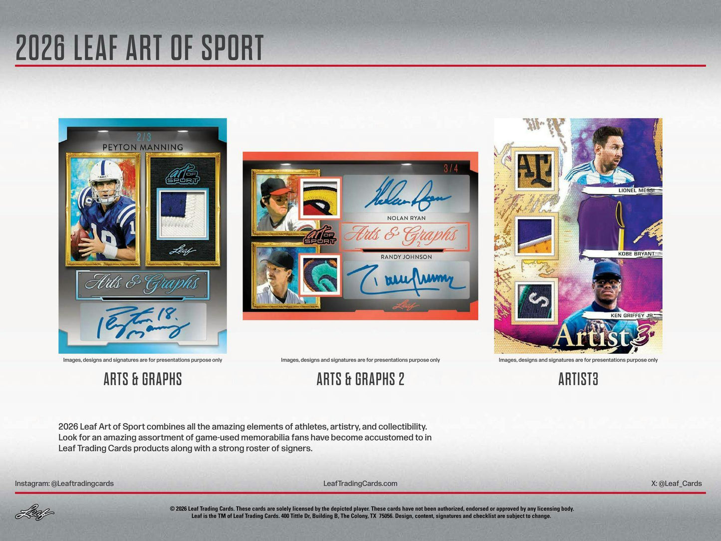 2026 Leaf Art of Sport Hobby Box | Columbia Sports Cards | Columbia Hobby - Sports Card Boxes - Toploaders - Card Savers.