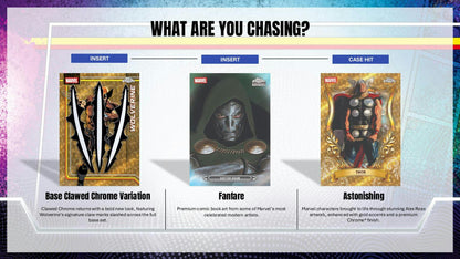 2026 Topps Chrome Marvel Comics Blaster Box | Marvel Trading Cards | Columbia Hobby - Sports Card Boxes - Toploaders - Card Savers.