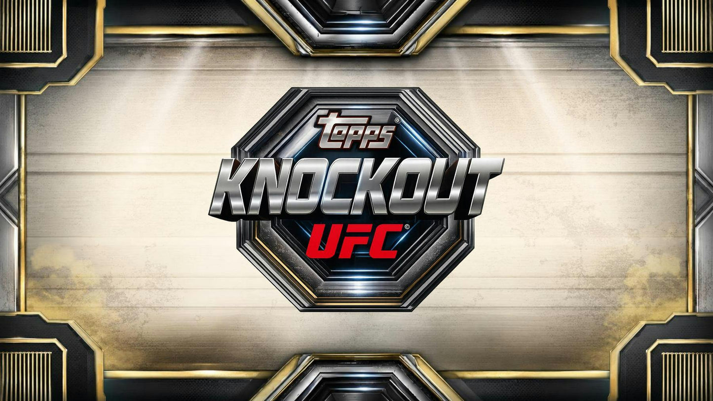 2026 Topps Knockout UFC Hobby Box | Columbia Sports Cards | Columbia Hobby - Sports Card Boxes - Toploaders - Card Savers.