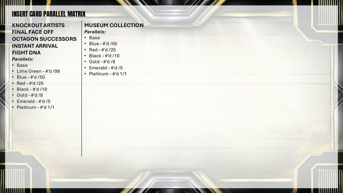 2026 Topps Knockout UFC Hobby Box | Columbia Sports Cards | Columbia Hobby - Sports Card Boxes - Toploaders - Card Savers.