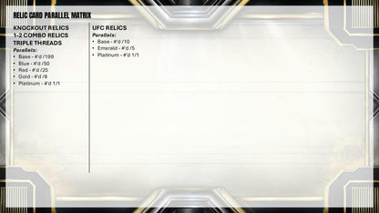 2026 Topps Knockout UFC Hobby Box | Columbia Sports Cards | Columbia Hobby - Sports Card Boxes - Toploaders - Card Savers.
