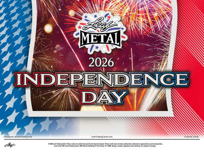 2026 Leaf Metal Independence Day Founding Fathers Box | Columbia Sports Cards | Columbia Hobby - Sports Card Boxes - Toploaders - Card Savers.