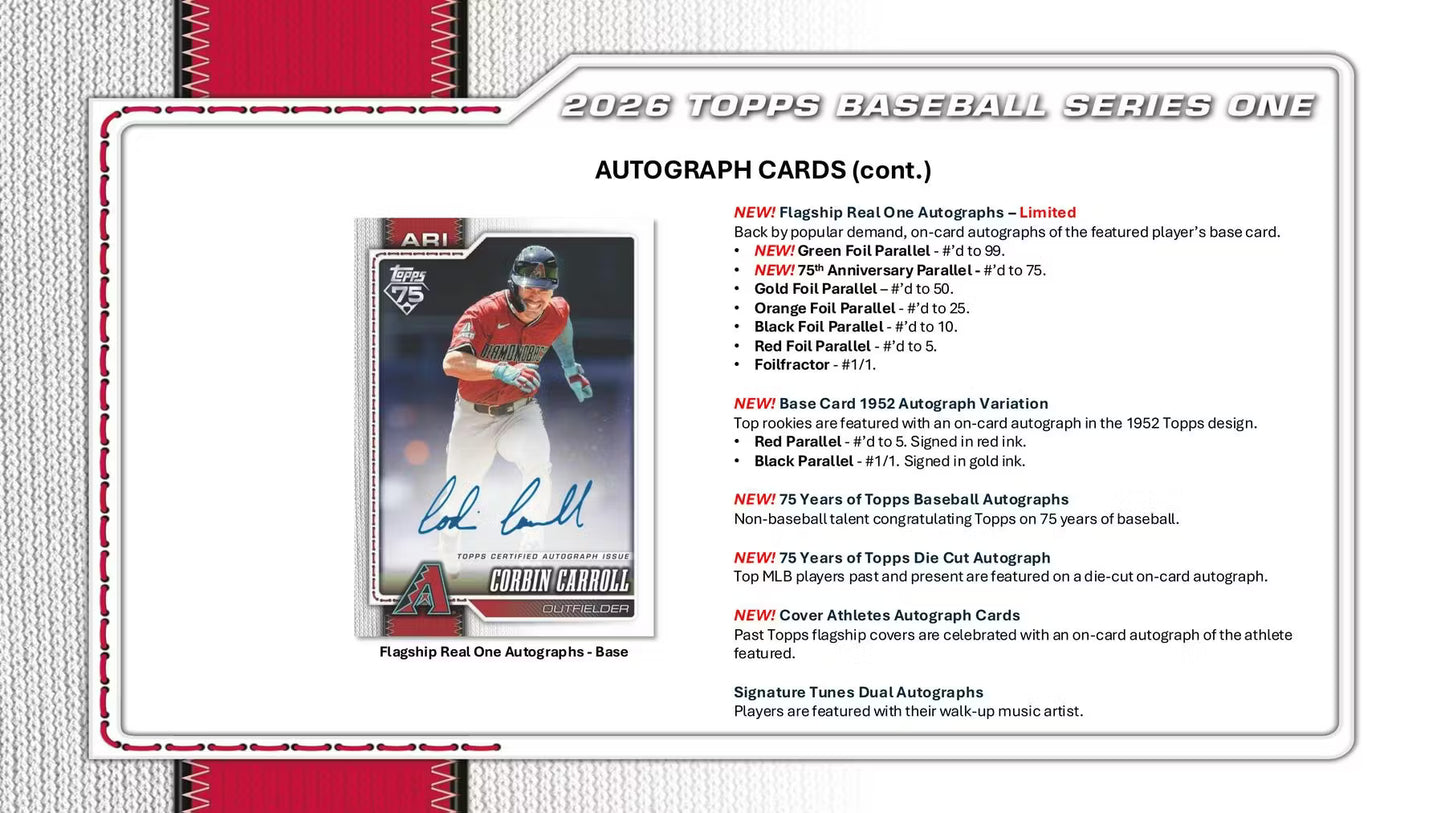 2026 Topps Series 1 Baseball Hobby Jumbo Box | Columbia Sports Cards