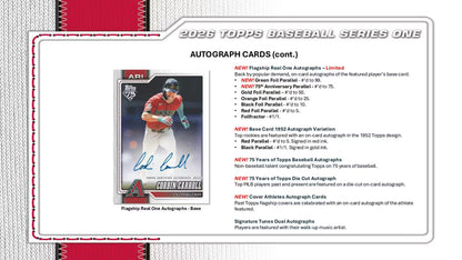 2026 Topps Series 1 Baseball Hobby Jumbo Box | Columbia Sports Cards