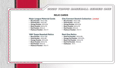 2026 Topps Series 1 Baseball 6-Pack Blaster Box | Columbia Sports Cards
