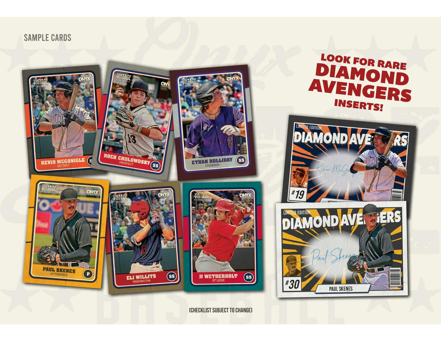 2025 Onyx Vintage Extended Series Baseball Hobby Box | Columbia Sports Cards