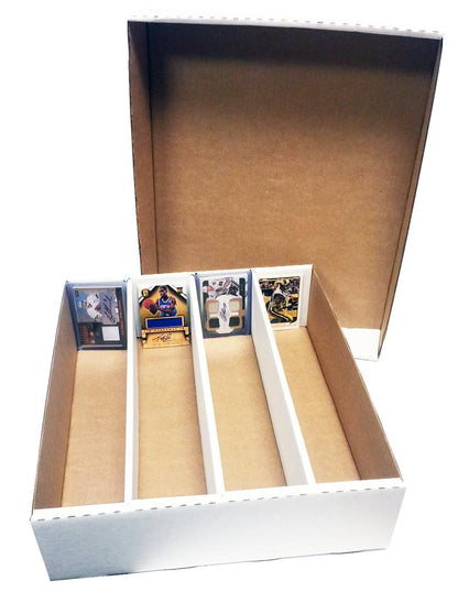 3,200ct Monster 4 - Row Card Storage Box - 5 Pack - Columbia Hobby - Sports Card Boxes - Toploaders - Card Savers