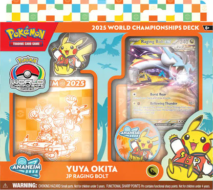 2025 Pokemon TCG World Championship Deck Box | Columbia Sports Cards | Columbia Hobby - Sports Card Boxes - Toploaders - Card Savers.