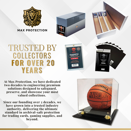 Deluxe Basketball Display Case With Mirror Back