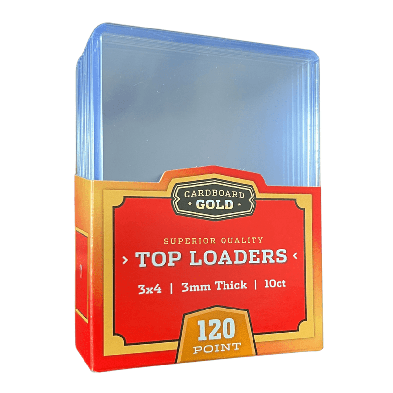 500ct Case Thick Card Toploaders Holders - 3mm - 120pt - Columbia Hobby - Sports Card Boxes - Toploaders - Card Savers