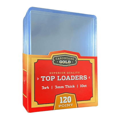 500ct Case Thick Card Toploaders Holders - 3mm - 120pt - Columbia Hobby - Sports Card Boxes - Toploaders - Card Savers